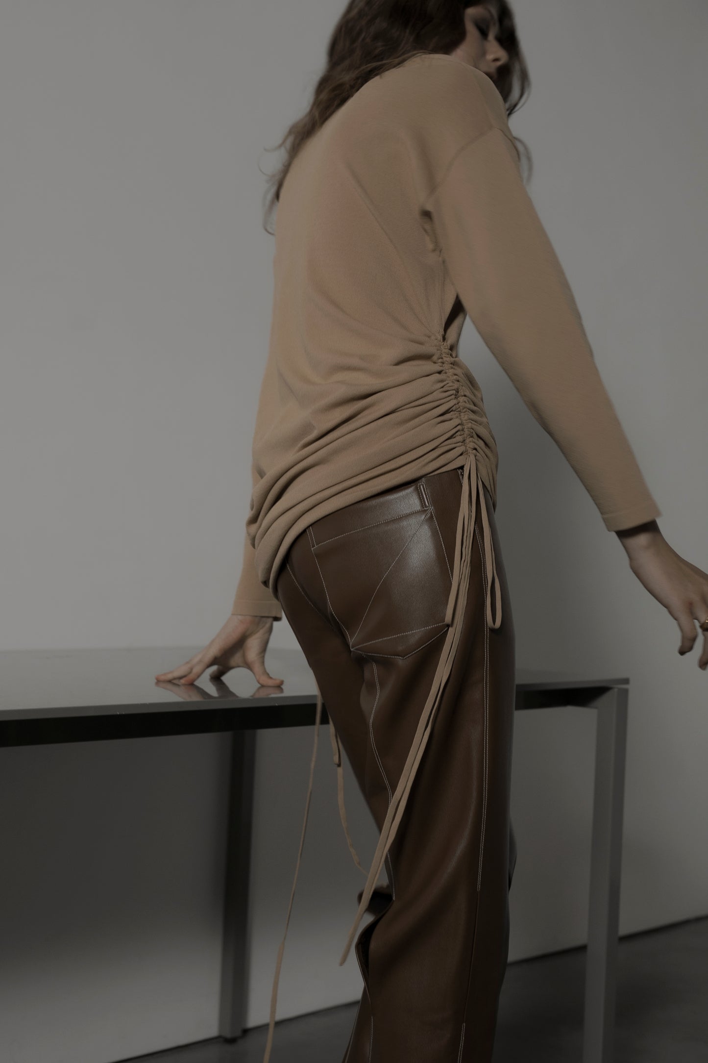 Jagger Leather-Free Trousers