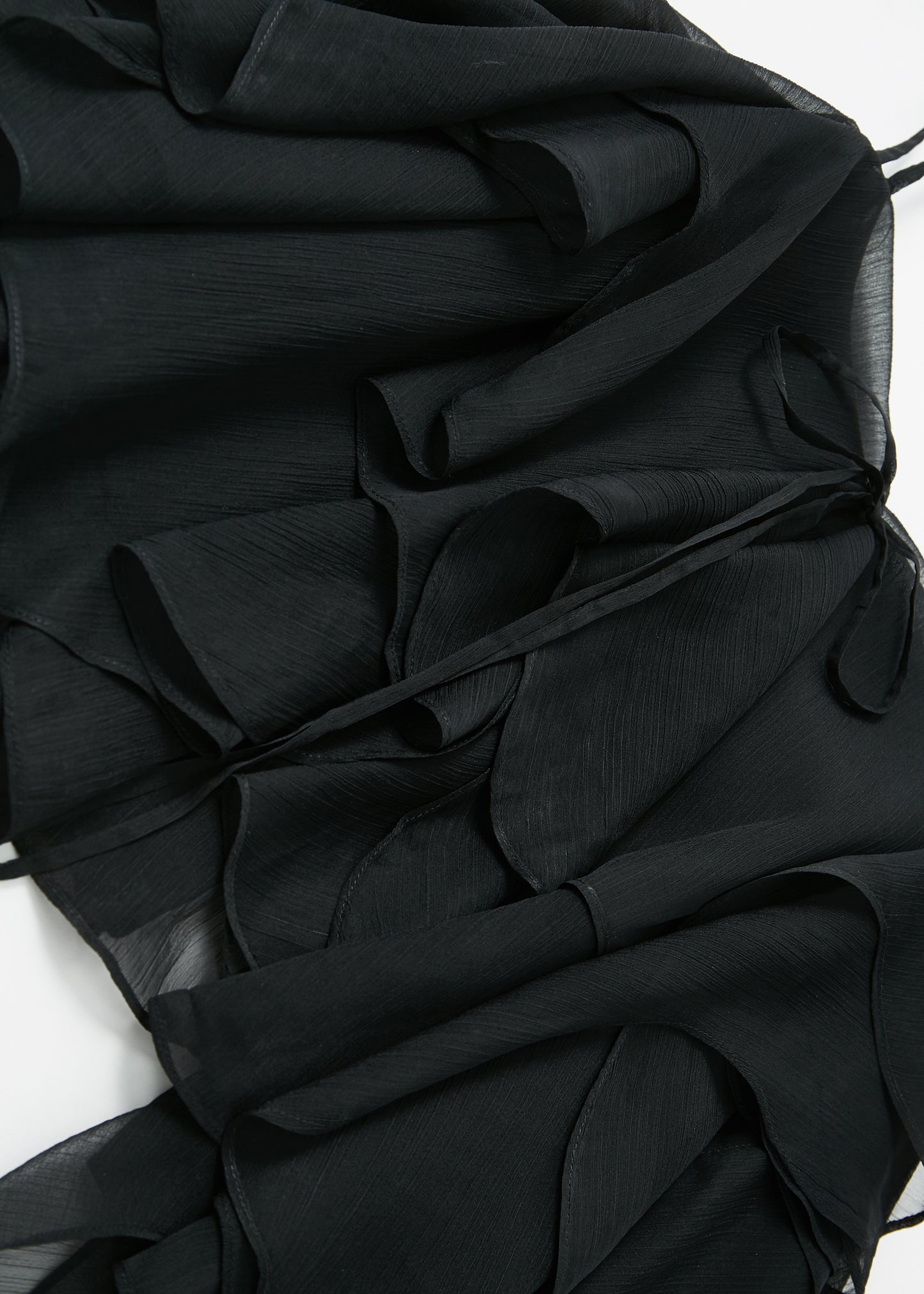 Petal Vest in Black