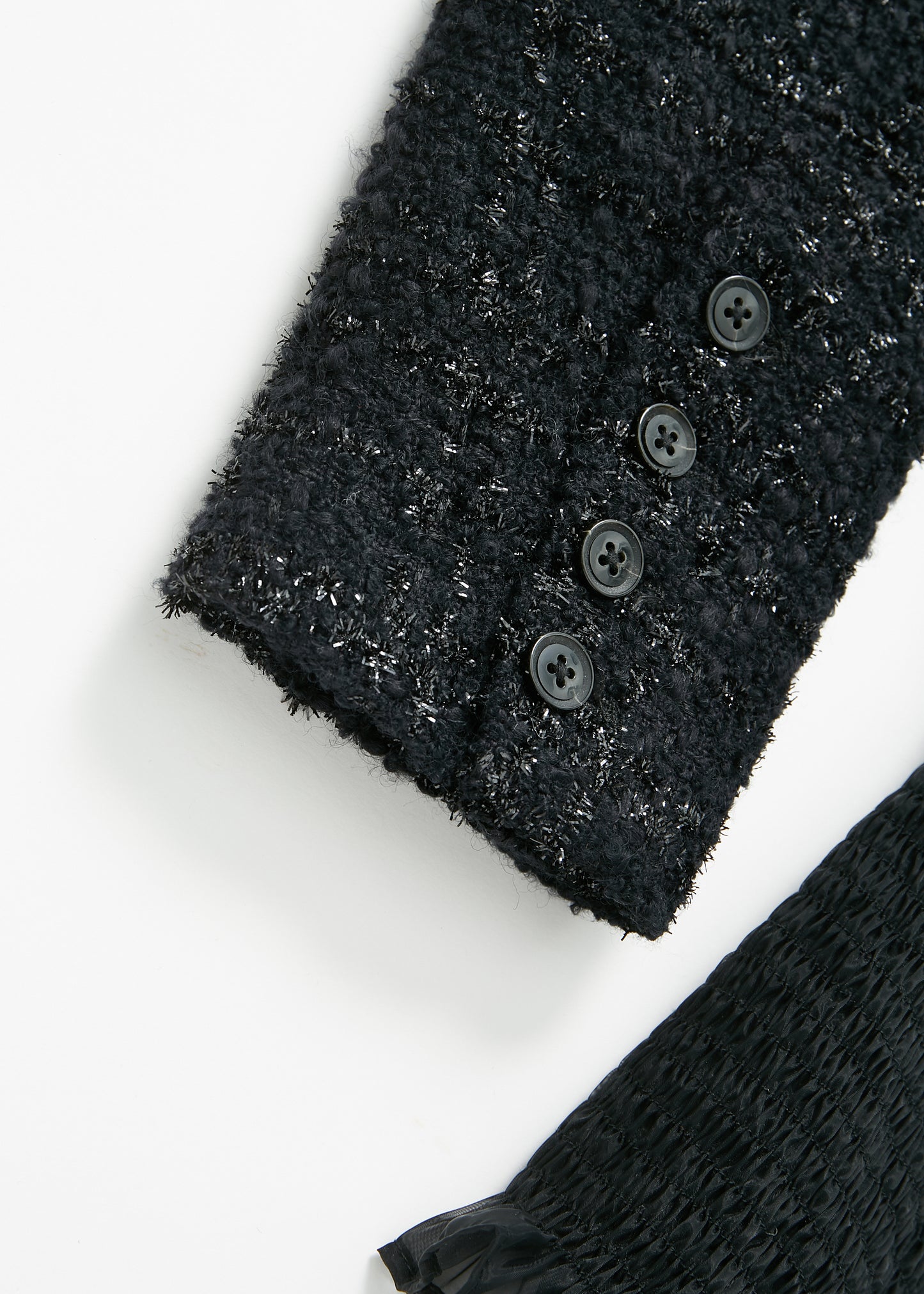 Magnolia Tweed Jacket in Black
