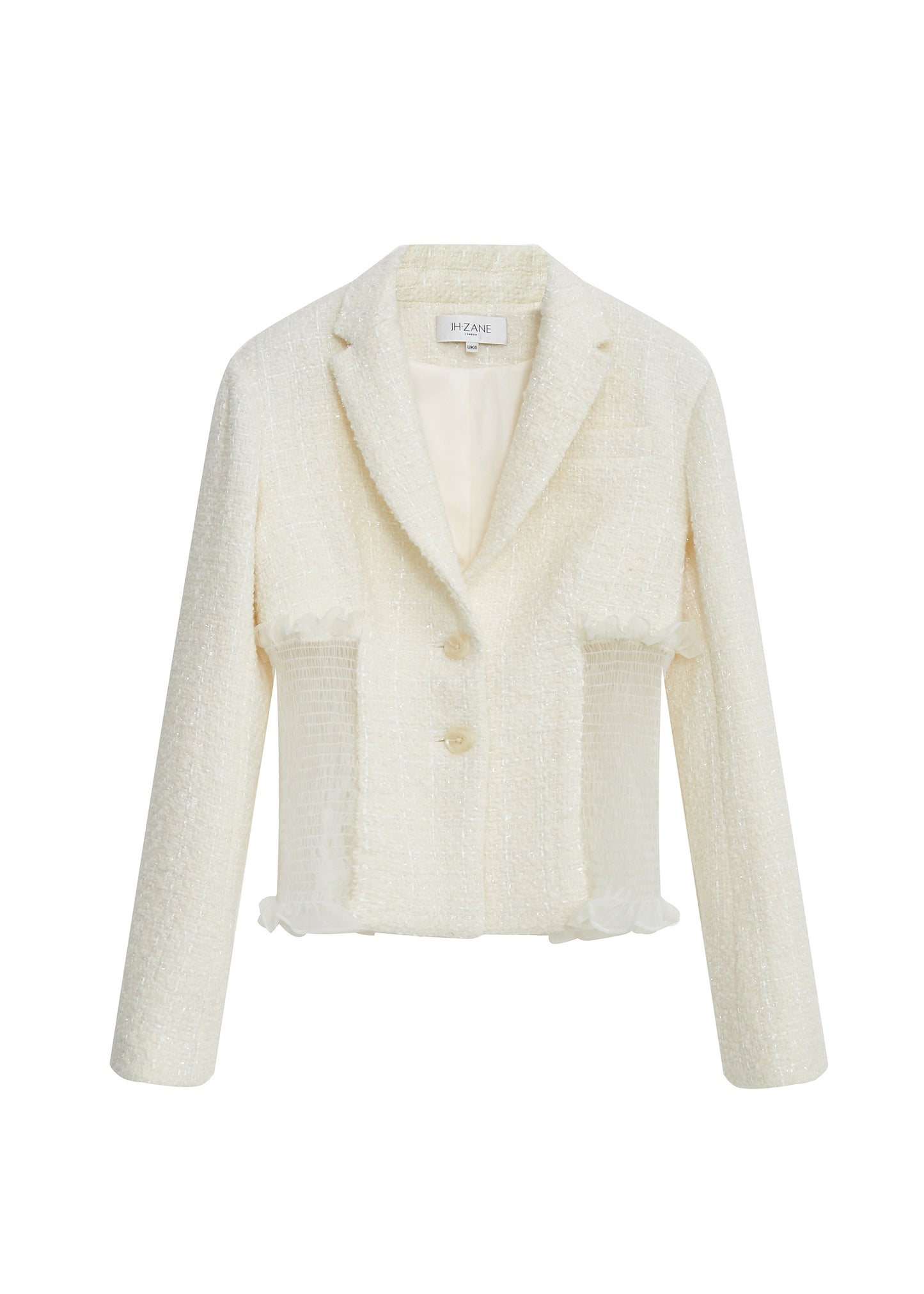 Magnolia Tweed Jacket in White