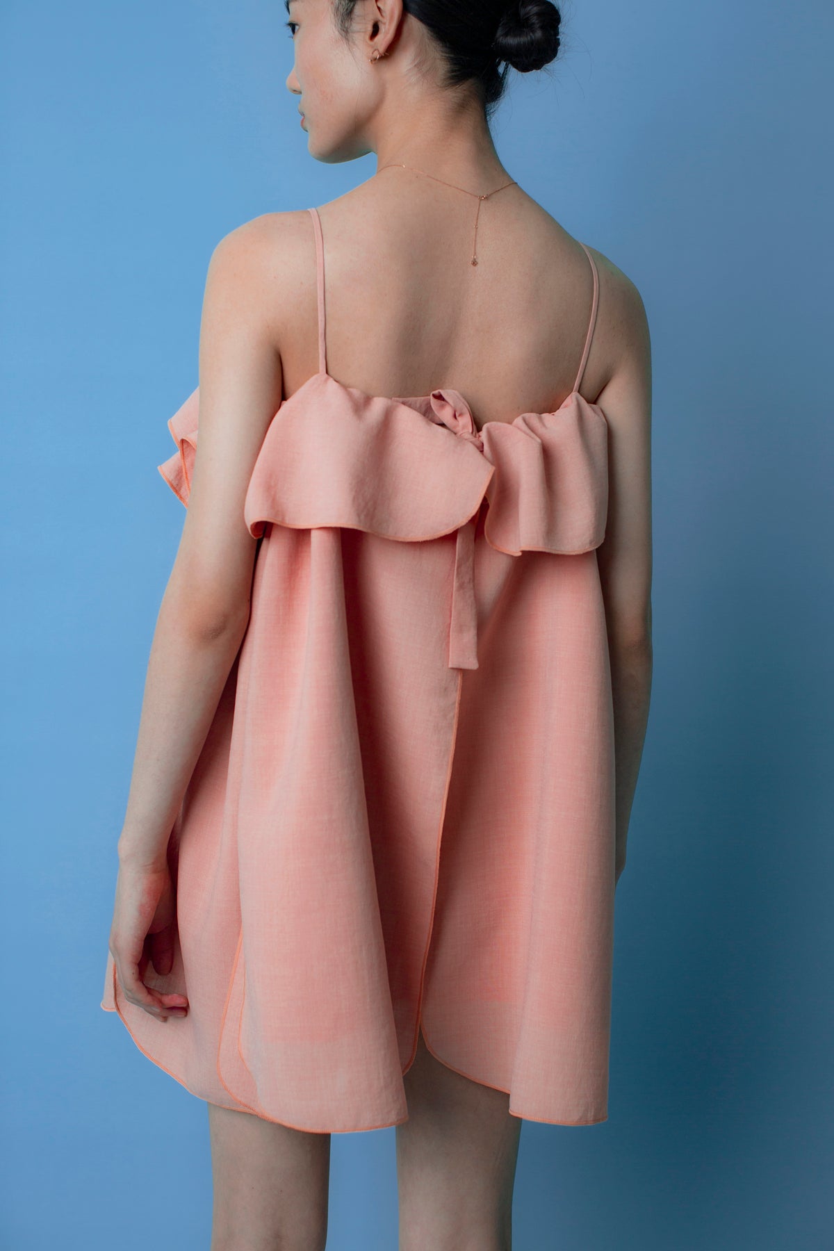 Villea Dress in peach